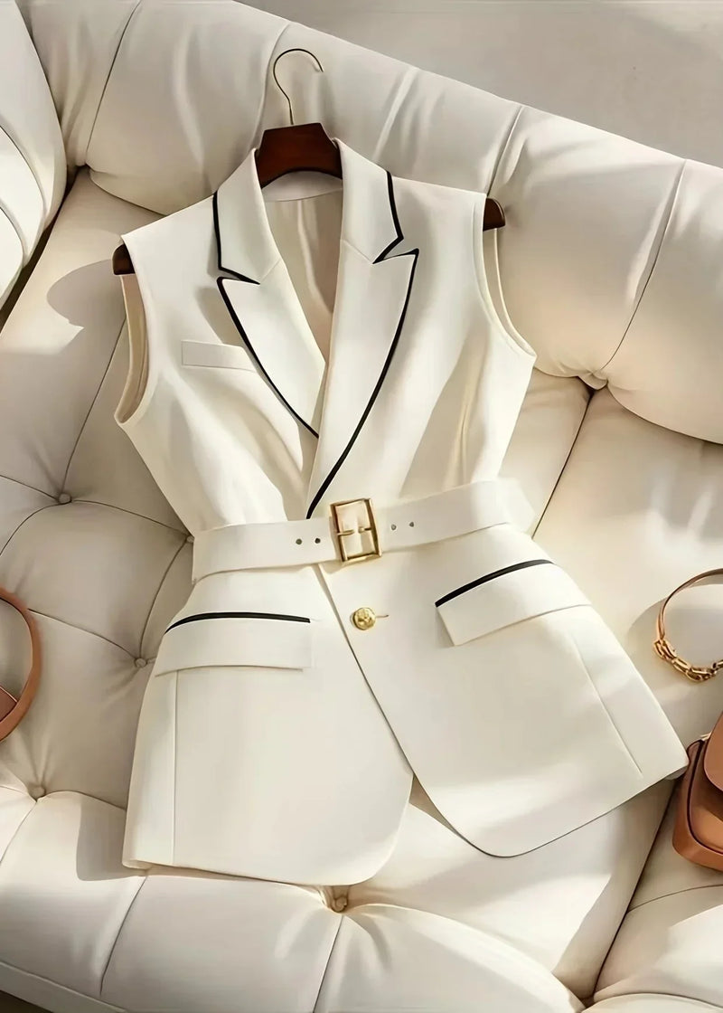 Sophia™ - Elegantní vesta s páskem