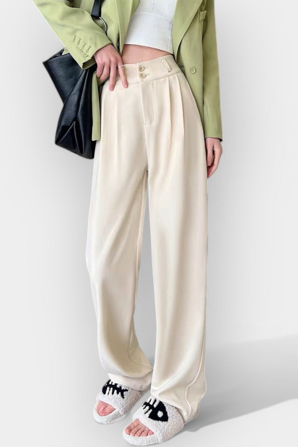 Kalhoty široké nohavice v korejském stylu