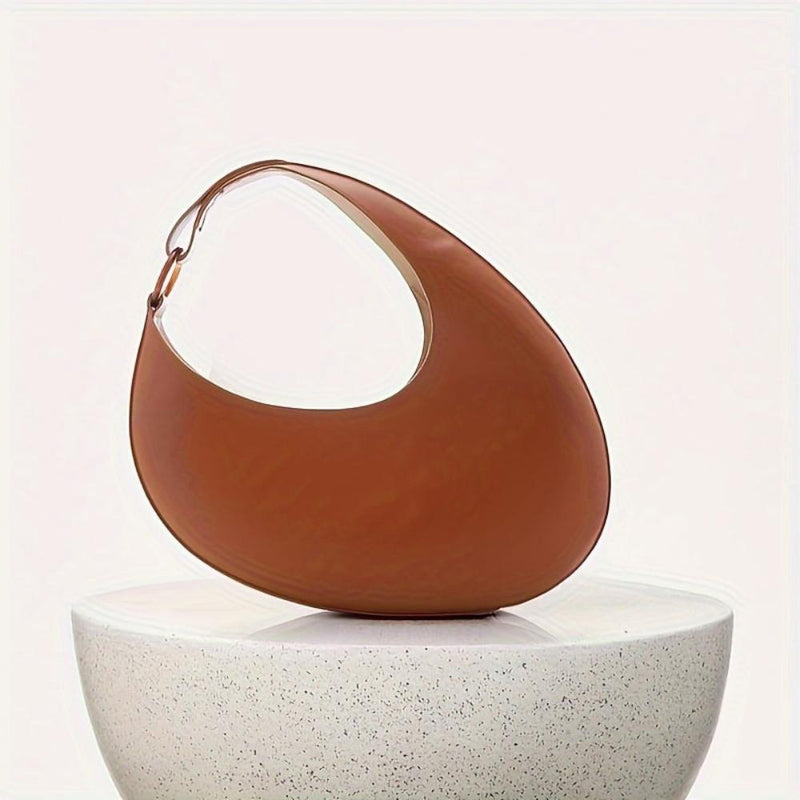 Sophia™ Moderní minimalistická | Elegantní jednobarevná kabelka Hobo