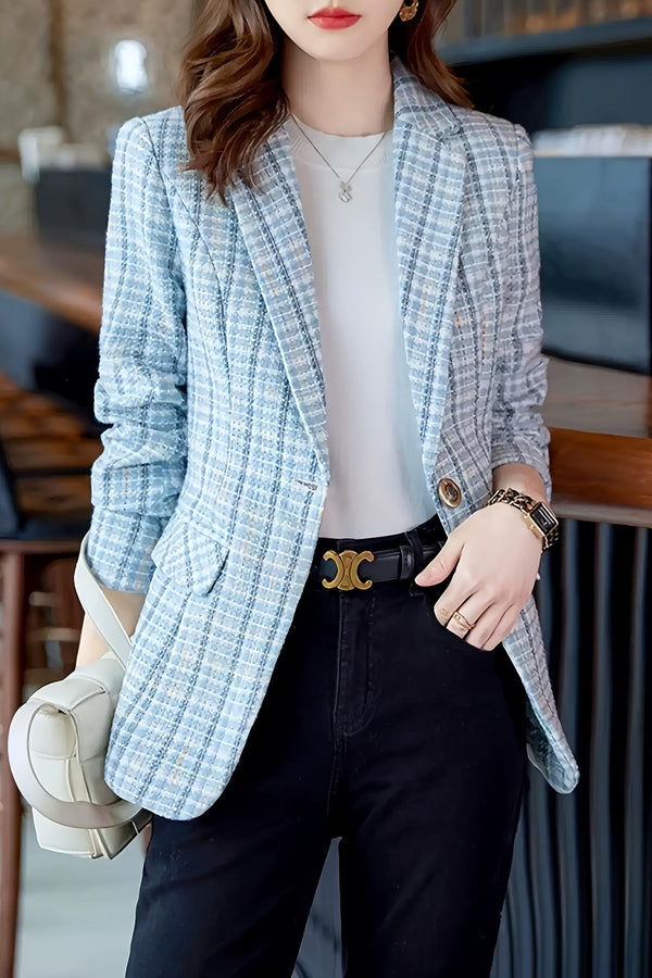 Madison™ - Elegantní kárované sako