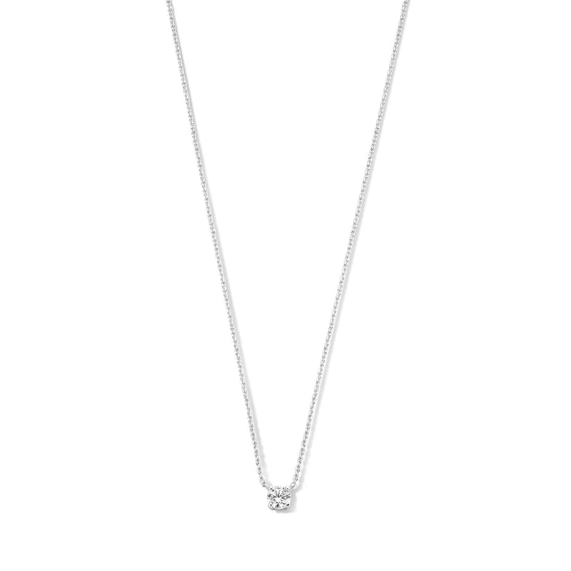 Náhrdelník s kamenem Moissanite Cléa | Zlato