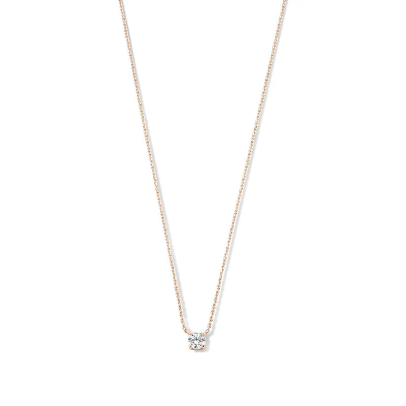 Náhrdelník s kamenem Moissanite Cléa | Zlato
