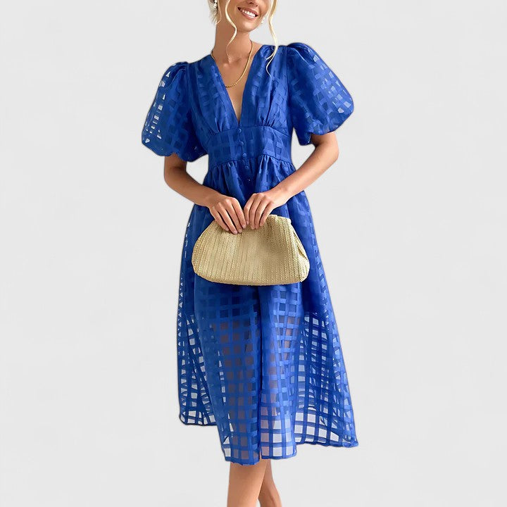 Elanqi | Elegantní midi šaty