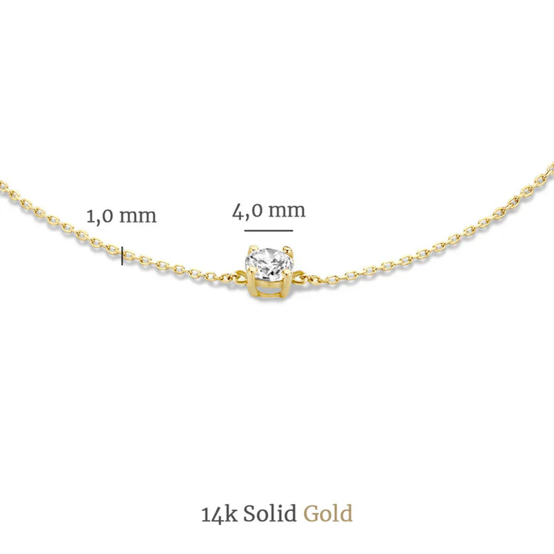 Sada kamenů Cléa Moissanite | Zlato