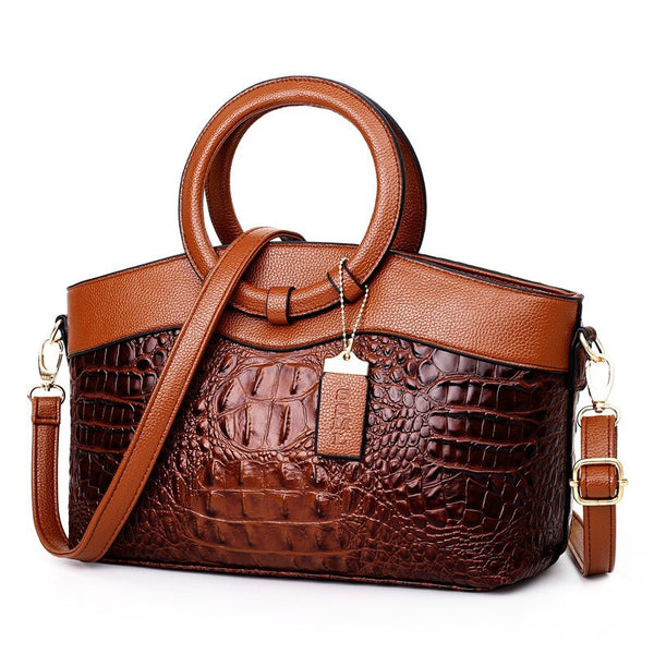 Ella™ Klasická Croc | Všestranná Vintage Taška