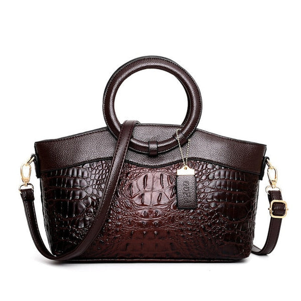 Ella™ Klasická Croc | Všestranná Vintage Taška