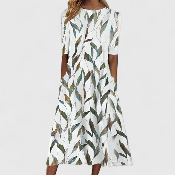 Sarah | Elegantní midi šaty