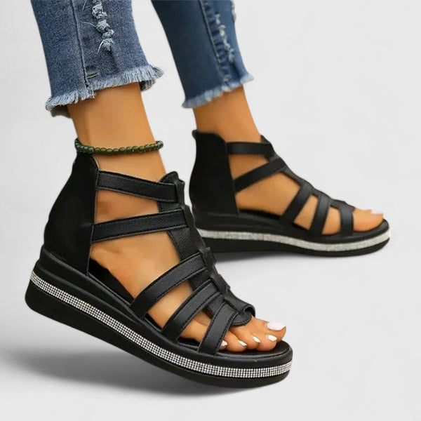 Kendall | Ortopedické sandály se štrasem