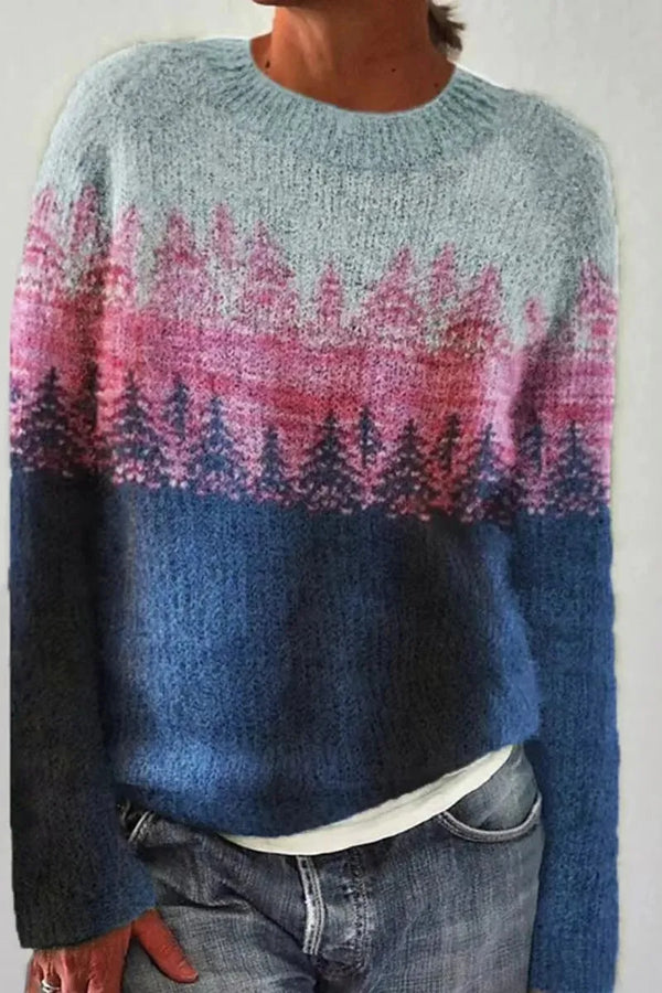 Luna™ - Pohodlný retro svetr