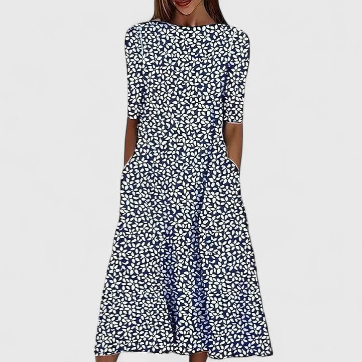 Sarah | Elegantní midi šaty